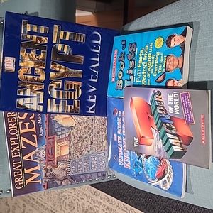 Lot of 5 Book Bundle, Discovery Adventure, Fun!